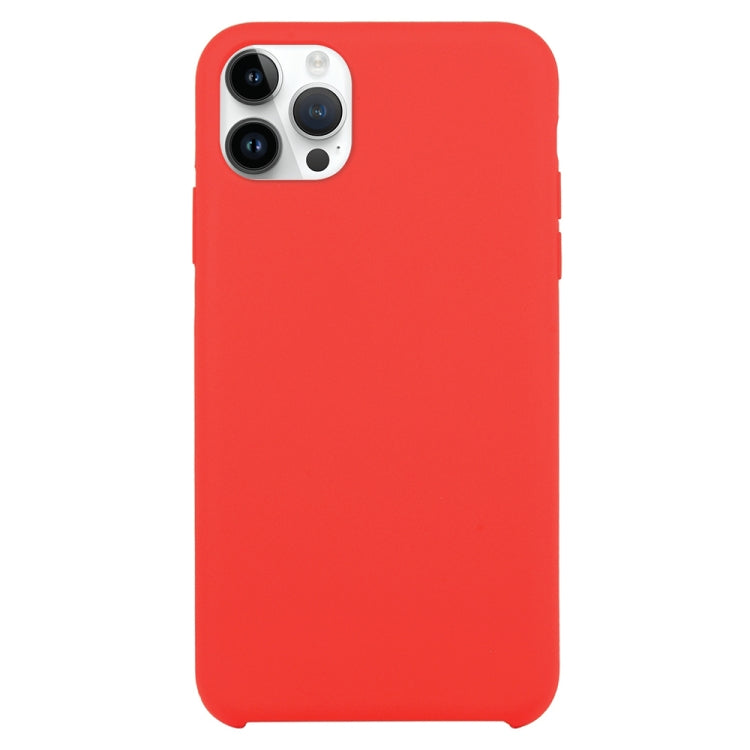 Coque en silicone solide pour iPhone 15 Plus / 15 Pro