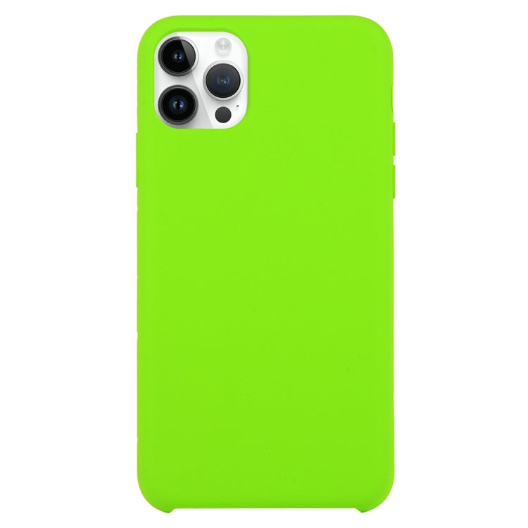 Coque en silicone solide pour iPhone 15 Plus / 15 Pro