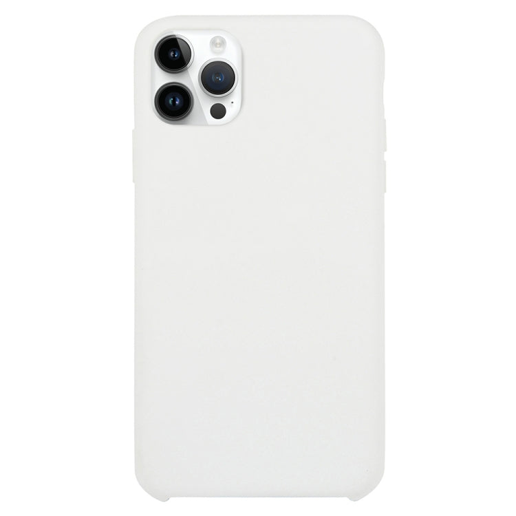 Coque en silicone solide pour  iPhone 16 Plus / 16 Pro.