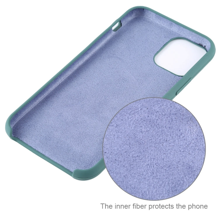 Coque en silicone solide pour  iPhone 16 Plus / 16 Pro.