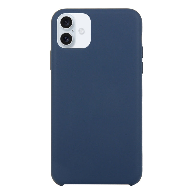 Coque en silicone solide pour iPhone 15 / 16.