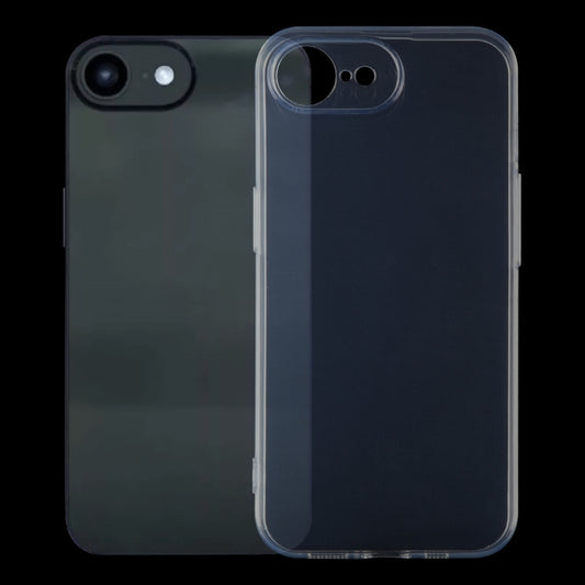 Coque transparente ultra fine en TPU pour iPhone séries 16 et 15