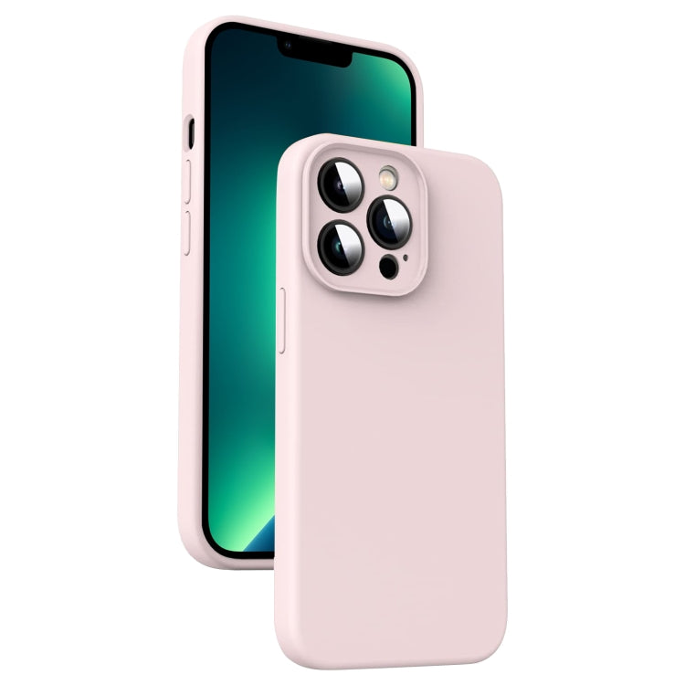 Coque Silicone Liquide Premium avec Doublure Microfibre – Protection Antichoc pour iPhone 14, 14 Pro, 14 Pro Max / iPhone 13 Pro Max