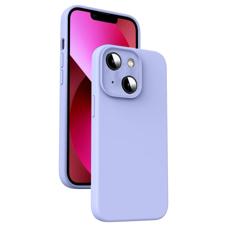 Coque Silicone Liquide Premium avec Doublure Microfibre – Protection Antichoc pour iPhone 13 Pro, 13 / iPhone 12, 12 Pro Max