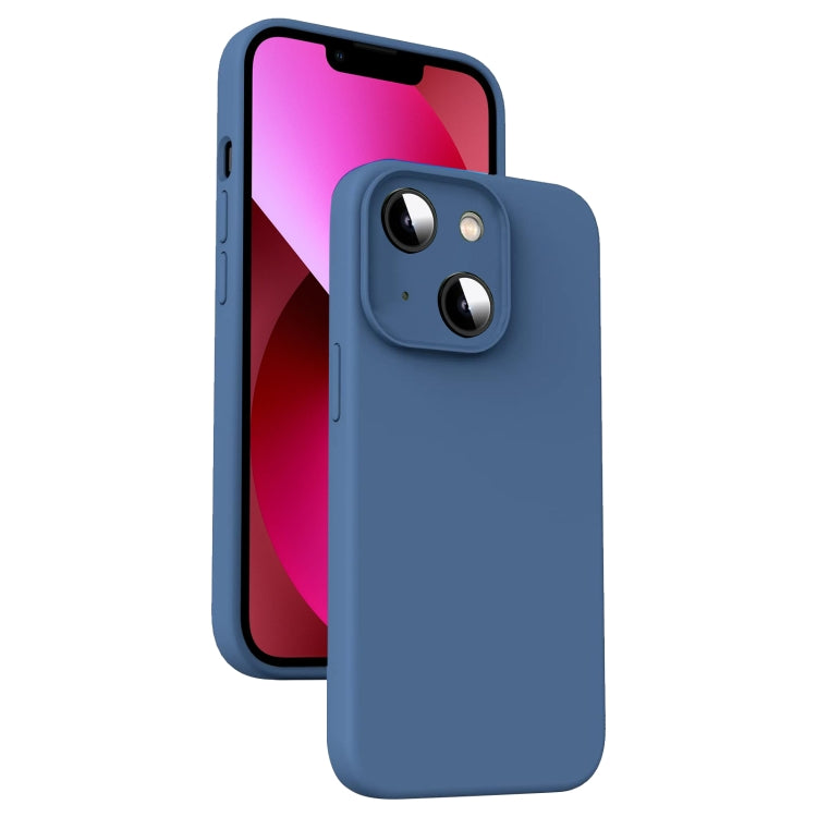 Coque Silicone Liquide Premium avec Doublure Microfibre – Protection Antichoc pour iPhone 13 Pro, 13 / iPhone 12, 12 Pro Max