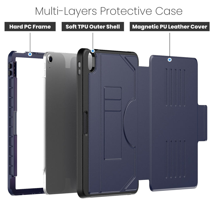 Étui pour tablette en cuir magnétique pour ordinateur portable, For iPad Pro 11 2025 / 2024, For iPad 10th Gen 10.9 2022, For iPad Air 11 2025 / 2024, For iPad mini 2024 / mini 6