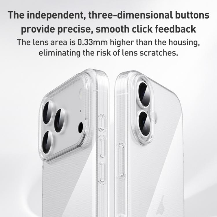 Étui de téléphone antichoc en TPU transparent ZGA