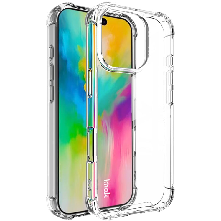 Coque antichoc transparent IMAK pour iPhone 16 / 16 Pro / Pro Max