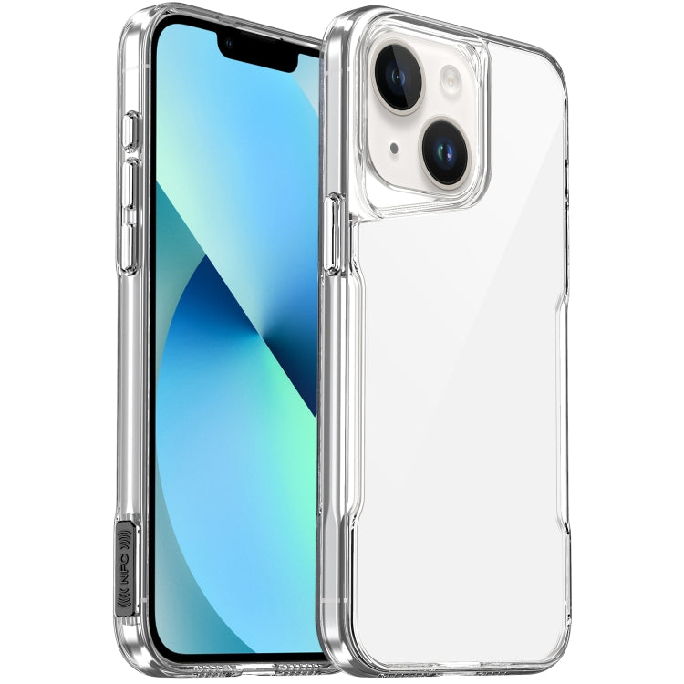 Coque transparente à couverture complète en acrylique + élastomère, pour iPhone 16 Pro Max, 16 Pro, 16 Plus, 16 / iPhone 15 Pro Max, 15 Pro / iPhone 14 Plus / iPhone 15 Plus, iPhone 15...