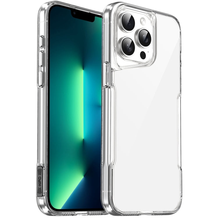 Coque transparente à couverture complète en acrylique + élastomère, pour iPhone 16 Pro Max, 16 Pro, 16 Plus, 16 / iPhone 15 Pro Max, 15 Pro / iPhone 14 Plus / iPhone 15 Plus, iPhone 15...