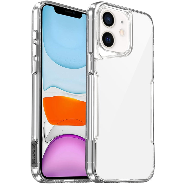 Coque transparente à couverture complète en acrylique + élastomère, pour iPhone 16 Pro Max, 16 Pro, 16 Plus, 16 / iPhone 15 Pro Max, 15 Pro / iPhone 14 Plus / iPhone 15 Plus, iPhone 15...