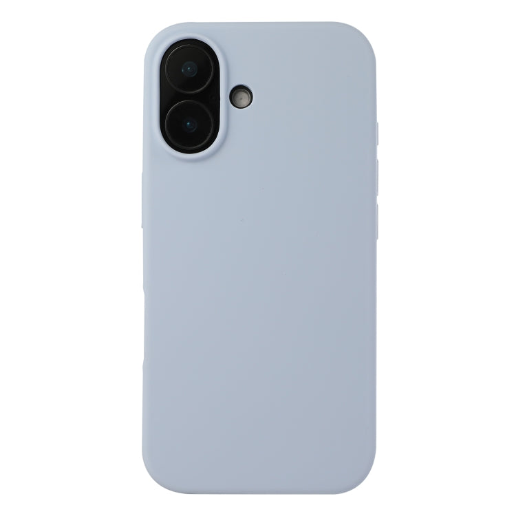 Coque en silicone liquide pour iPhone 16