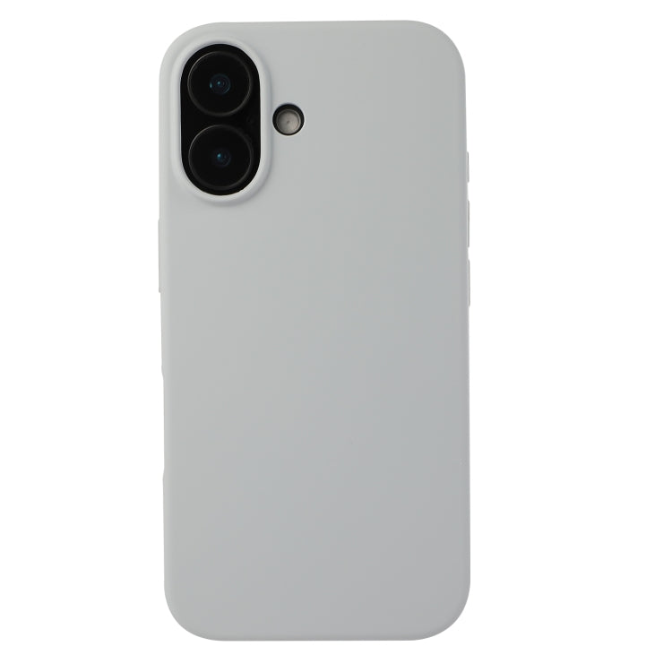 Coque en silicone liquide pour iPhone 16