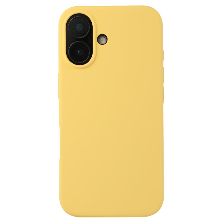 Coque pour iPhone 16 Plus en silicone liquide