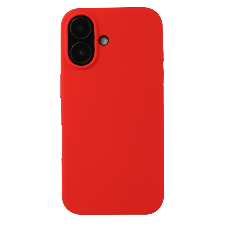 Coque pour iPhone 16 Plus en silicone liquide