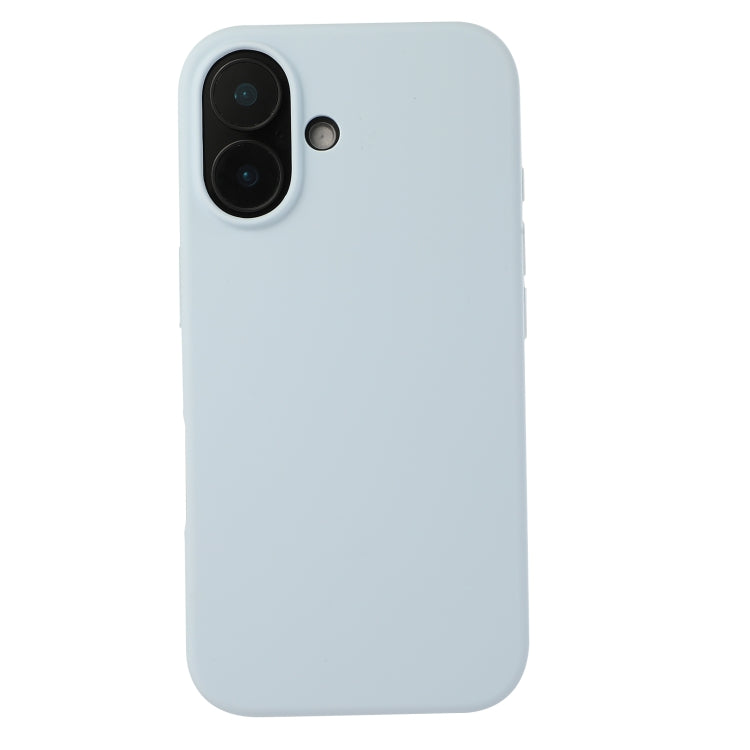 Coque pour iPhone 16 Plus en silicone liquide