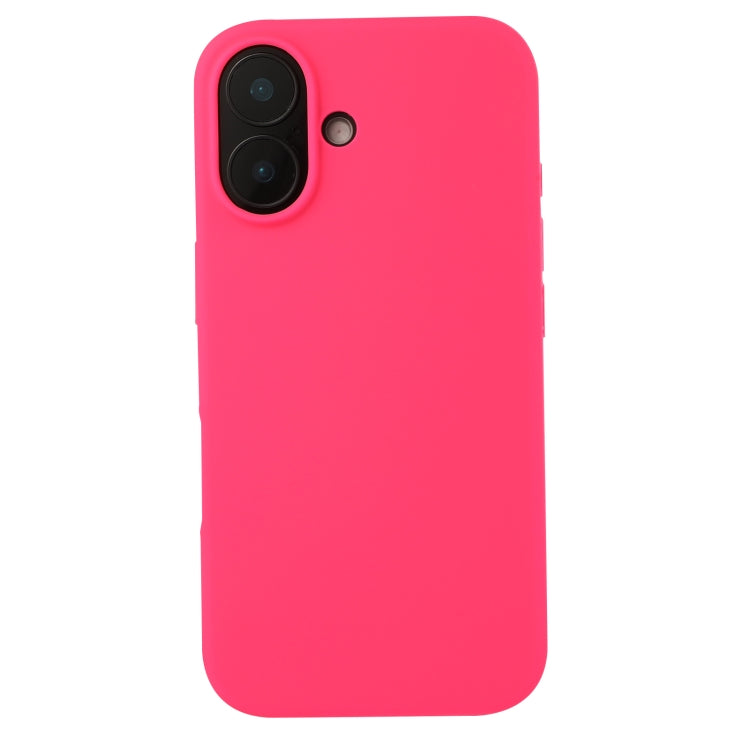 Coque pour iPhone 16 Plus en silicone liquide