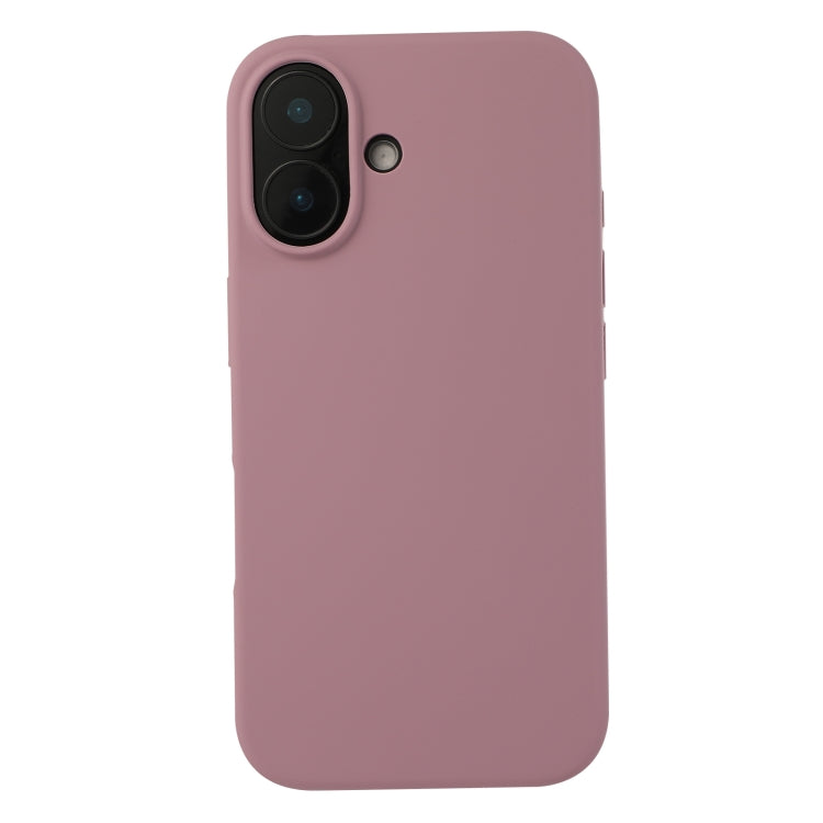 Coque pour iPhone 16 Plus en silicone liquide