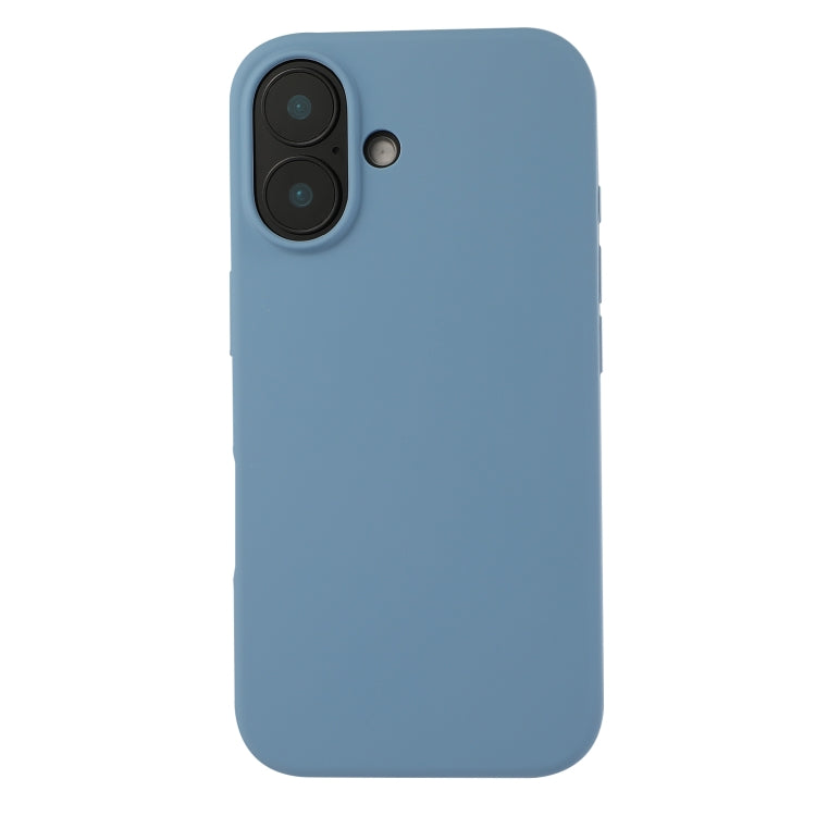 Coque pour iPhone 16 Plus en silicone liquide