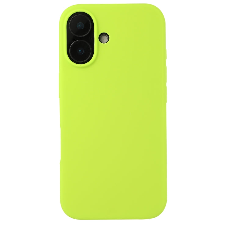 Coque pour iPhone 16 Plus en silicone liquide