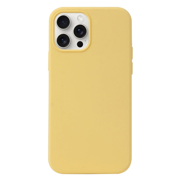 Coque en silicone liquide pour iPhone 16 Pro