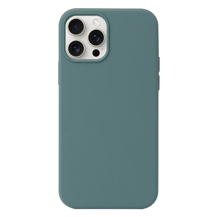 Coque en silicone liquide pour iPhone 16 Pro