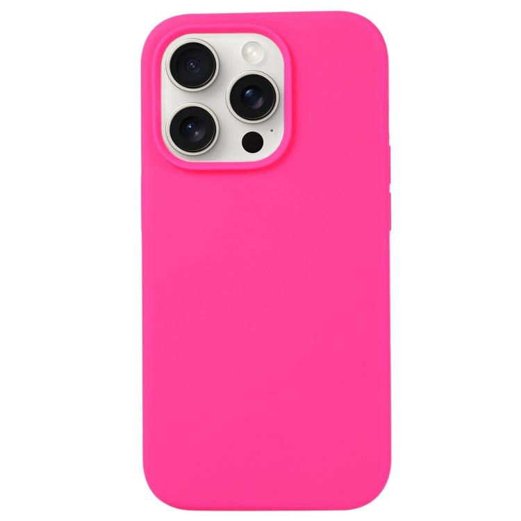 Coque en silicone liquide pour iPhone 16 Pro