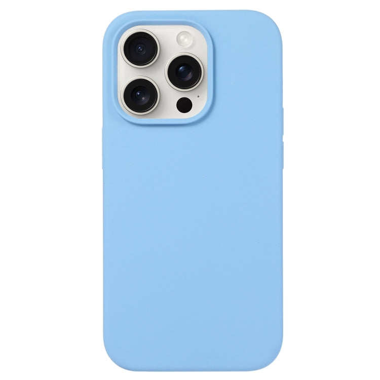 Coque en silicone liquide pour iPhone 16 Pro