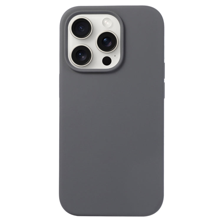 Coque en silicone liquide pour iPhone 16 Pro