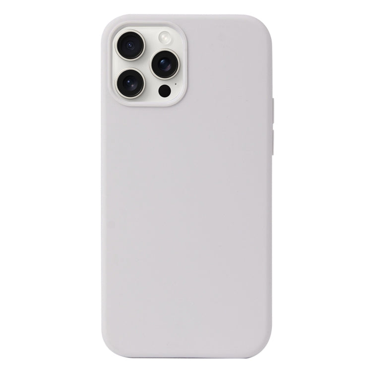 Coque en silicone liquide pour iPhone 16 Pro Max