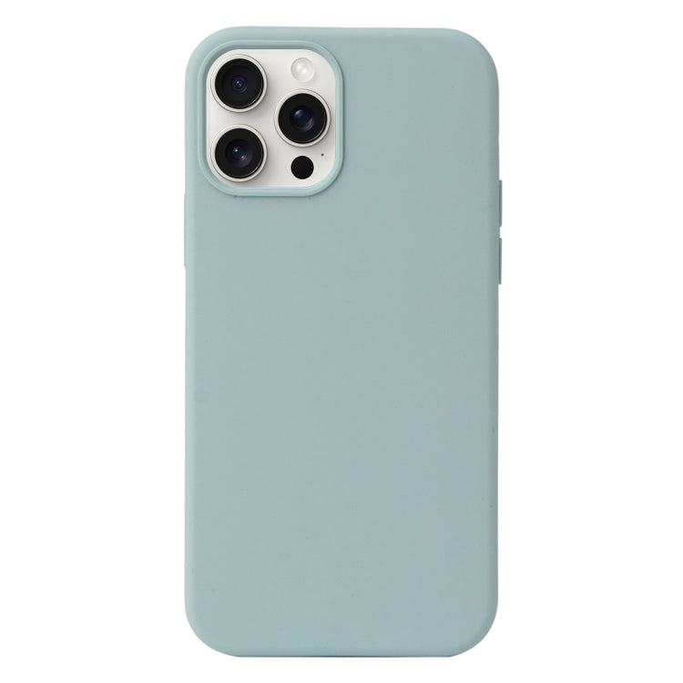 Coque en silicone liquide pour iPhone 16 Pro Max