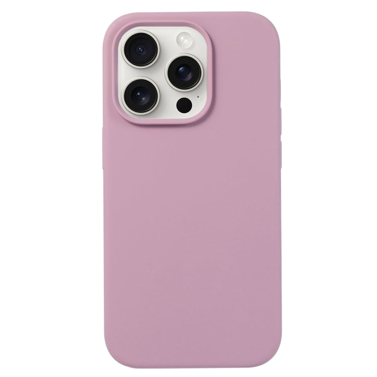 Coque en silicone liquide pour iPhone 16 Pro Max