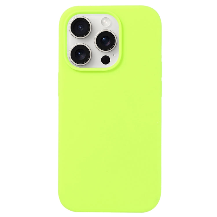 Coque en silicone liquide pour iPhone 16 Pro Max