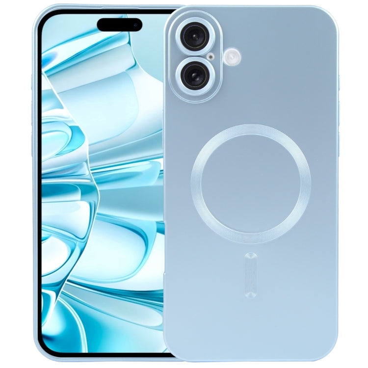 Coque de téléphone MagSafe en silicone TPU liquide de couleur unie