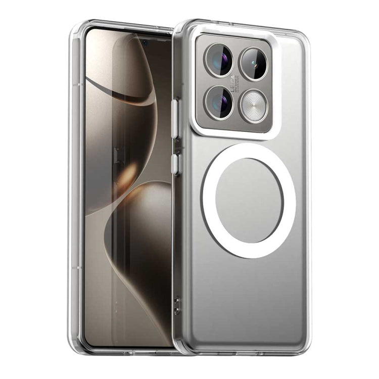 Coque hybride PC TPU Candy Magsafe pour téléphone