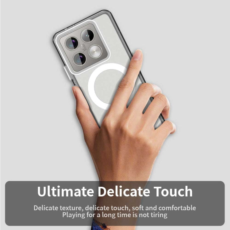 Coque Magnétique MagSafe pour Xiaomi Poco M6 4G / M6 Plus, 14 Civi – Protection Hybride (PC + TPU) Finition Candy & Compatible Charge Sans Fil