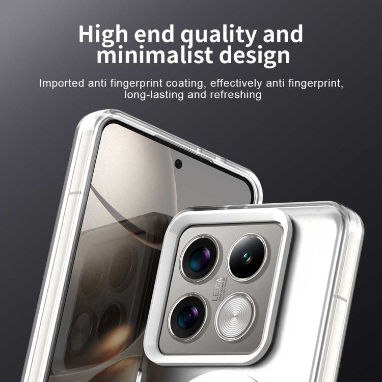 Coque Magnétique MagSafe pour Xiaomi Poco M6 4G / M6 Plus, 14 Civi – Protection Hybride (PC + TPU) Finition Candy & Compatible Charge Sans Fil