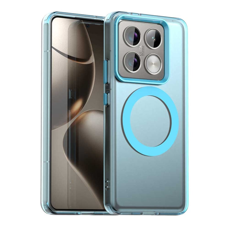 Coque hybride PC TPU Candy Magsafe pour téléphone