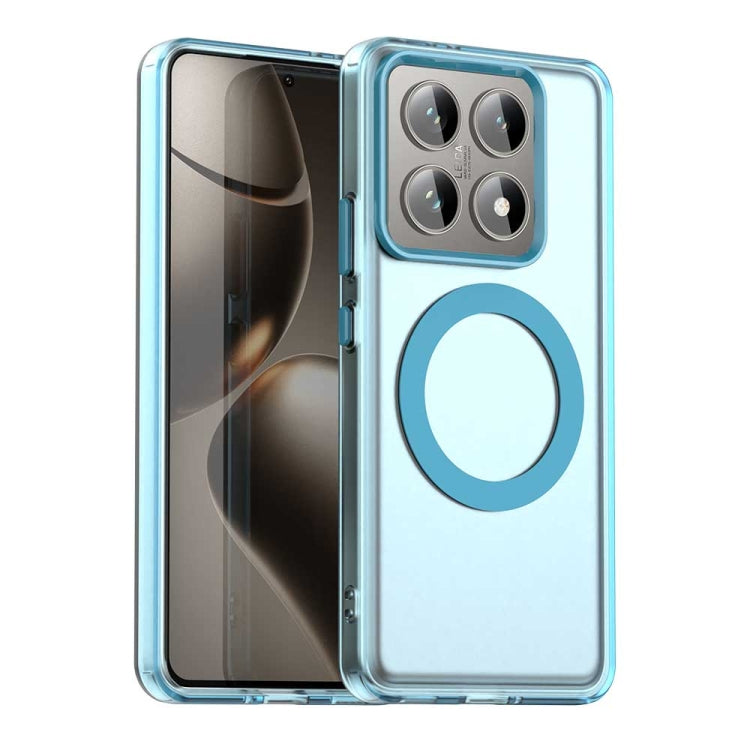 Coque Magnétique MagSafe pour Xiaomi Poco M6 4G / M6 Plus, 14 Civi – Protection Hybride (PC + TPU) Finition Candy & Compatible Charge Sans Fil