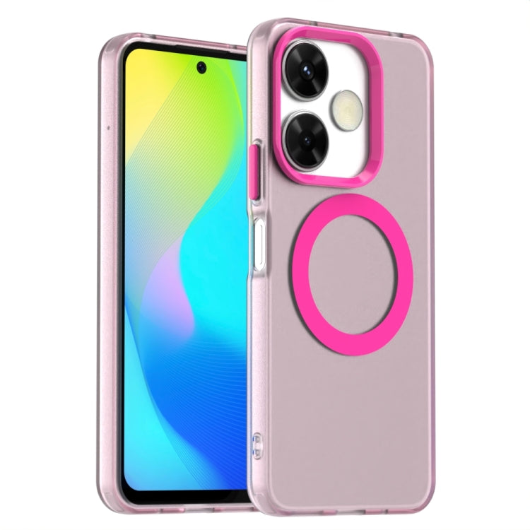 Coque Magnétique MagSafe pour Xiaomi Poco F6 5G / F6 Pro, Civi 4 Pro – Protection Hybride (PC + TPU) Finition Candy & Compatible Charge Sans Fil