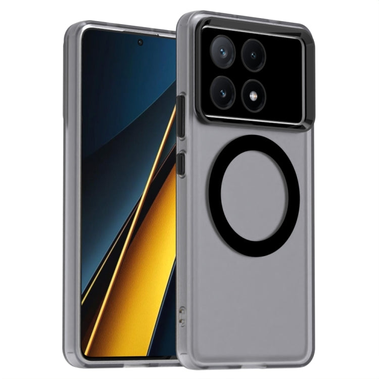 Coque Magnétique MagSafe pour Xiaomi Poco M6 5G / X6 Pro 5G / X6 5G – Protection Hybride (PC + TPU) Finition Candy & Compatible Charge Sans Fil