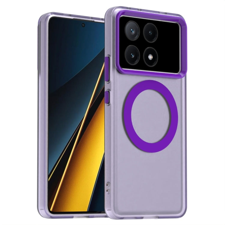 Coque hybride PC TPU Candy Magsafe pour téléphone