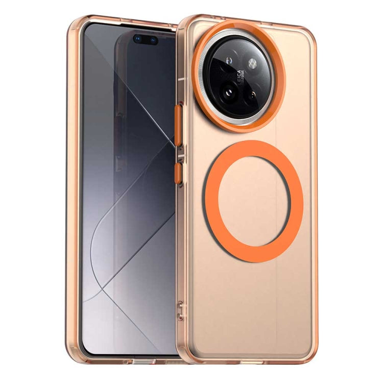 Coque hybride PC TPU Candy Magsafe pour téléphone