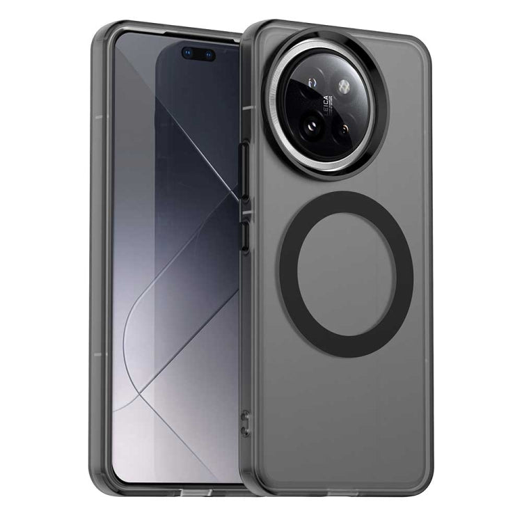 Coque hybride PC TPU Candy Magsafe pour téléphone, For Xiaomi Poco F6 5G, For Xiaomi Poco F6 Pro, For Xiaomi Civi 4 Pro