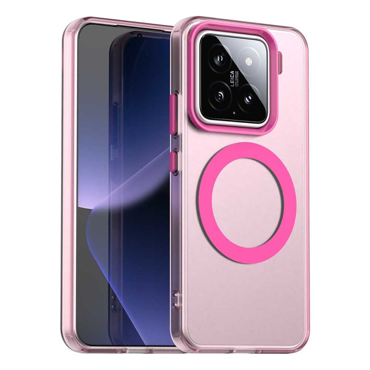 Coque Magnétique MagSafe pour Xiaomi 15, 14T Pro, 14T – Protection Hybride (PC + TPU) Finition Candy & Compatible Charge Sans Fil