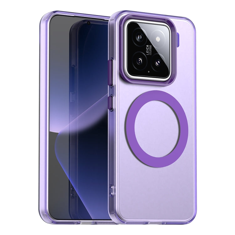 Coque hybride PC TPU Candy Magsafe pour téléphone