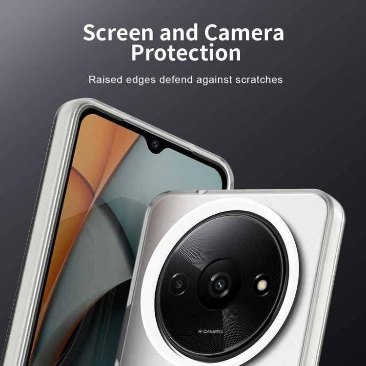 Coque hybride PC TPU Candy Magsafe pour téléphone, For Xiaomi Poco C61, For Xiaomi Poco M6 Pro 4G, For Xiaomi Poco X6 Neo 5G