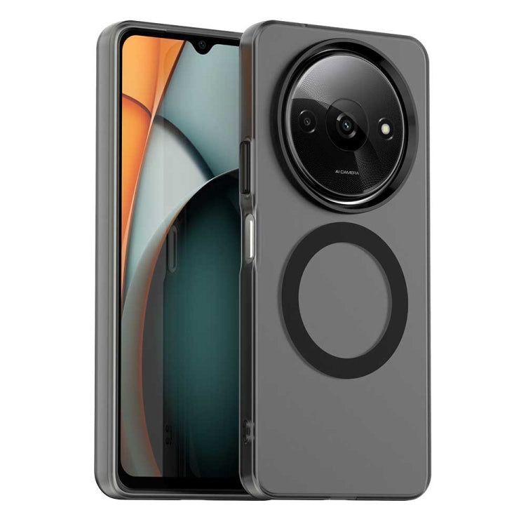 Coque hybride PC TPU Candy Magsafe pour téléphone, For Xiaomi Poco C61, For Xiaomi Poco M6 Pro 4G, For Xiaomi Poco X6 Neo 5G