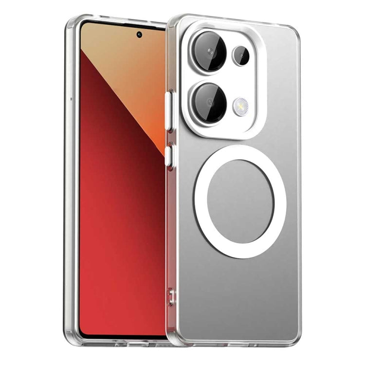 Coque hybride PC TPU Candy Magsafe pour téléphone, For Xiaomi Poco C61, For Xiaomi Poco M6 Pro 4G, For Xiaomi Poco X6 Neo 5G