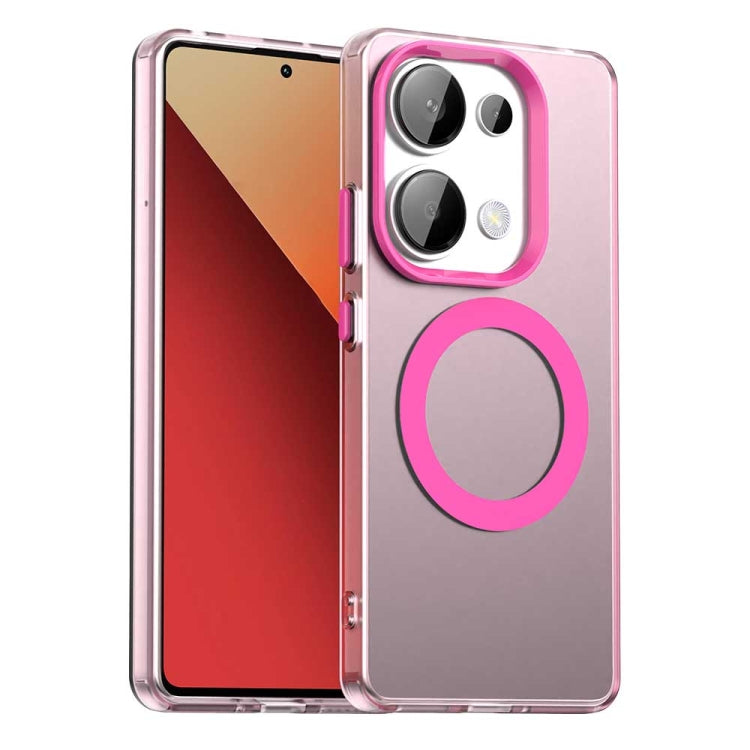 Coque Magnétique MagSafe pour Xiaomi Poco M6 5G / X6 Pro 5G / X6 5G – Protection Hybride (PC + TPU) Finition Candy & Compatible Charge Sans Fil